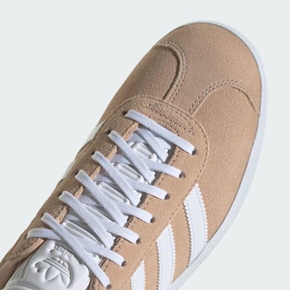 adidas Women’s Halo Blush / Cloud White Suede GAZELLE SHOES/Sneakers - Picture 5 of 15